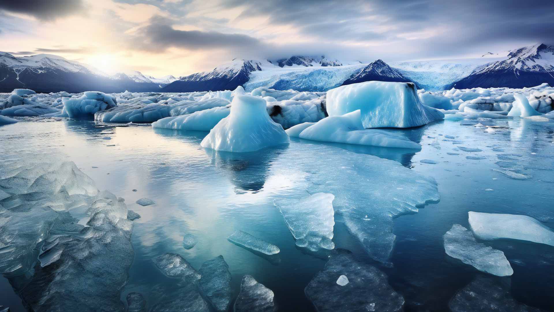 مطالعه نشان می دهد که ورقه یخ گرینلند 20 درصد سریعتر آب می شود